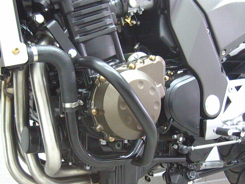 Kawasaki Z750 Z1000 Zephyr Crashbars Engine protector Guard Black